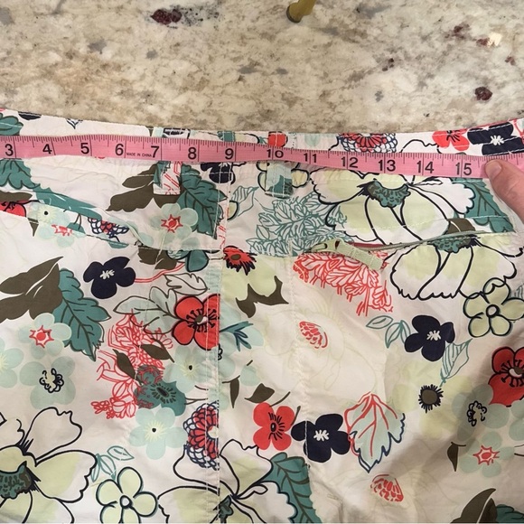 Y2K Eddie Bauer Skort | Skirt floral size 14 H1.2 - Picture 12 of 16